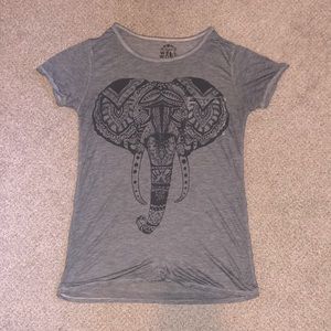 Elephant graphic tee